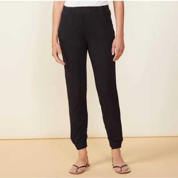 Monrow Super Soft Relaxed Fit Tie Waist Jogger Pants In...